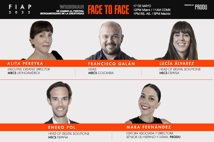 PRODU FIAP Face to Face Webinar: ‘Redefiniendo el rol del contenido’ mañana martes 17 de mayo