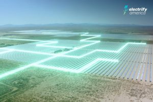 Electrify América tendrá una red de carga de energía para EVs con generación solar 100 % renovable