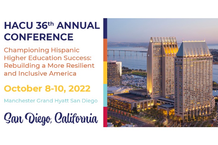 HACU’s premier national conference on Hispanic higher education to take place in person, Oct. 8-10, 2022, in San Diego