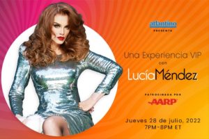 Aviso de Prensa: Una experiencia VIP con Lucía Méndez