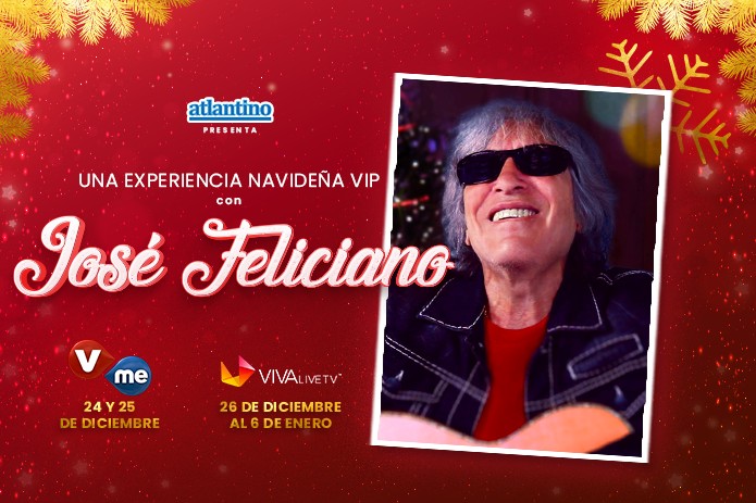 Una Experiencia Navideña VIP con el Legendario y Galardonado Músico José Feliciano