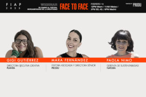 PRODU FIAP Face to Face Webinar: Sustainable communication, from intention to impact on Tuesday, February 14
