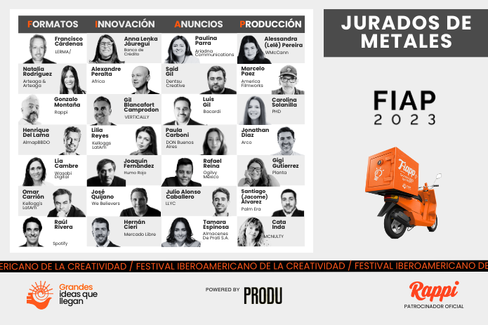 #FIAP2023 anuncia los 28 jurados que marcarán la historia creativa de Iberoamérica dentro del #AWLATAM23