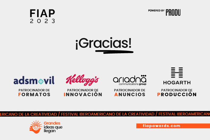 Adsmovil, Kellogg’s, Ariadna Communications Group And Hogarth Join FIAP 2023 to Promote The Ibero-American Creativity