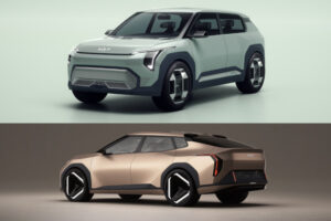 Los modelos conceptuales Kia EV3 y EV4 utilizan materiales sostenibles de vanguardia para ofrecer un cambio radical en el diseño de interiores