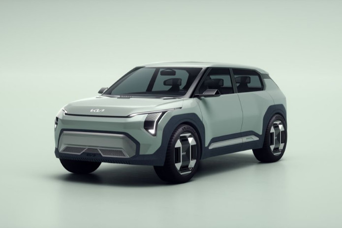 Kia presentó en el auto show de Los Ángeles los conceptos eléctricos EV3 y EV4