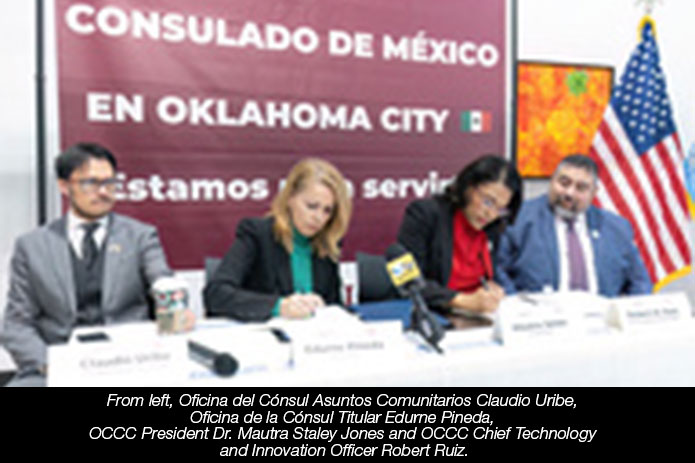 Oklahoma City Community College y el Consulado de México forman asociación histórica