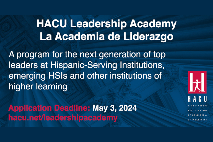 HACU Accepting Applications for 2024-25 Leadership Academy/ La Academia de Liderazgo