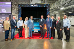 Kia Georgia comienza el montaje del totalmente eléctrico SUV Kia EV9 del 2025
