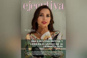La doctora Anna Chacón en la portada de Ejecutiva Magazine