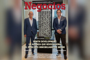 Juan Carlos Tassara y Ricardo Dunin de North Development en la portada de Negocios Magazine