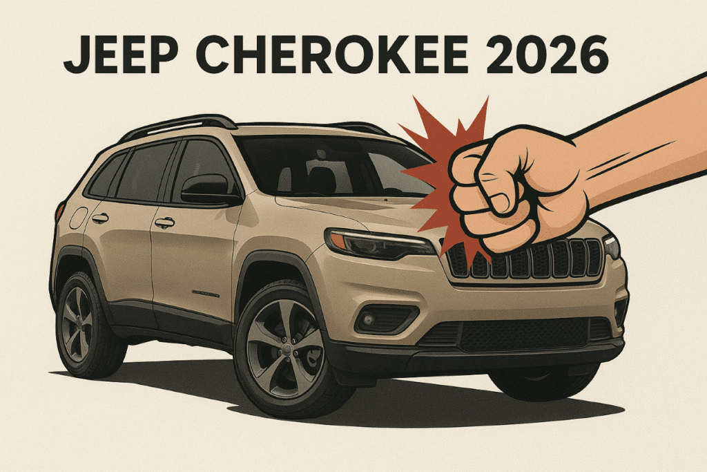 ¿Por qué el nuevo Jeep Cherokee del 2026, será otro limón nada fiable, pero con nuevo motor?