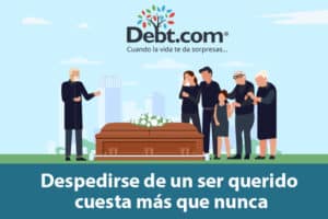 Encuesta de Debt.com revela que despedirse de un ser querido es cada vez más costoso