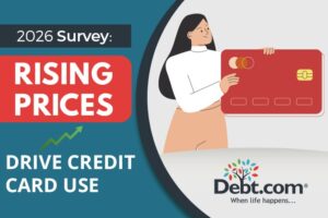 2026 Survey: As Inflation Persists, More Americans Turn to Credit Cards to Cover Essential Expenses