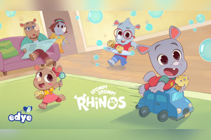 Edye Welcomes Stomp! Stomp! Rhinos! to Its Growing Preschool Lineup