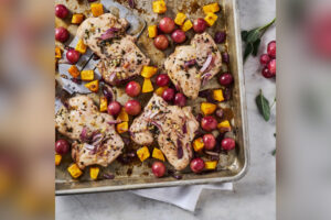 5 Easy Sheet Pan Meals with a Grape Upgrade