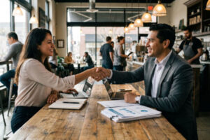 Conectar a dueños de negocio con una oportunidad de financiamiento te permitirá generar ingresos extra
