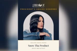Snow Tha Product to Receive 2026 HPRA President’s Award at ¡BRAVO! Awards